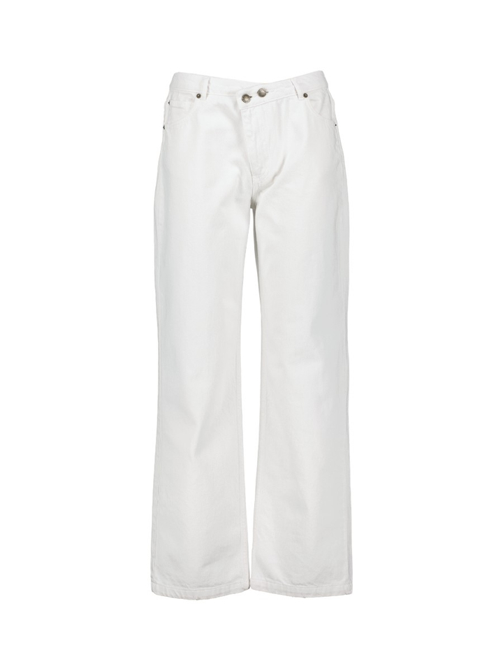 Witte straight jeans Valdez Indee 