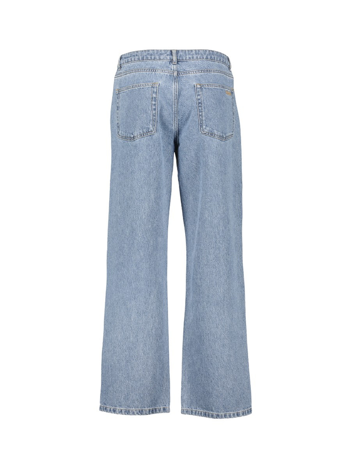 Blauwe straight jeans Valdez Indee
