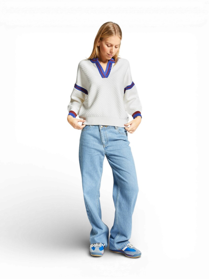 Blauwe straight jeans Valdez Indee 