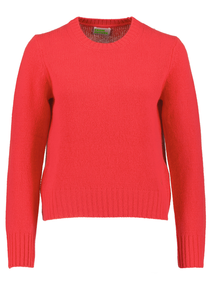 Koraalkleurige trui From Future