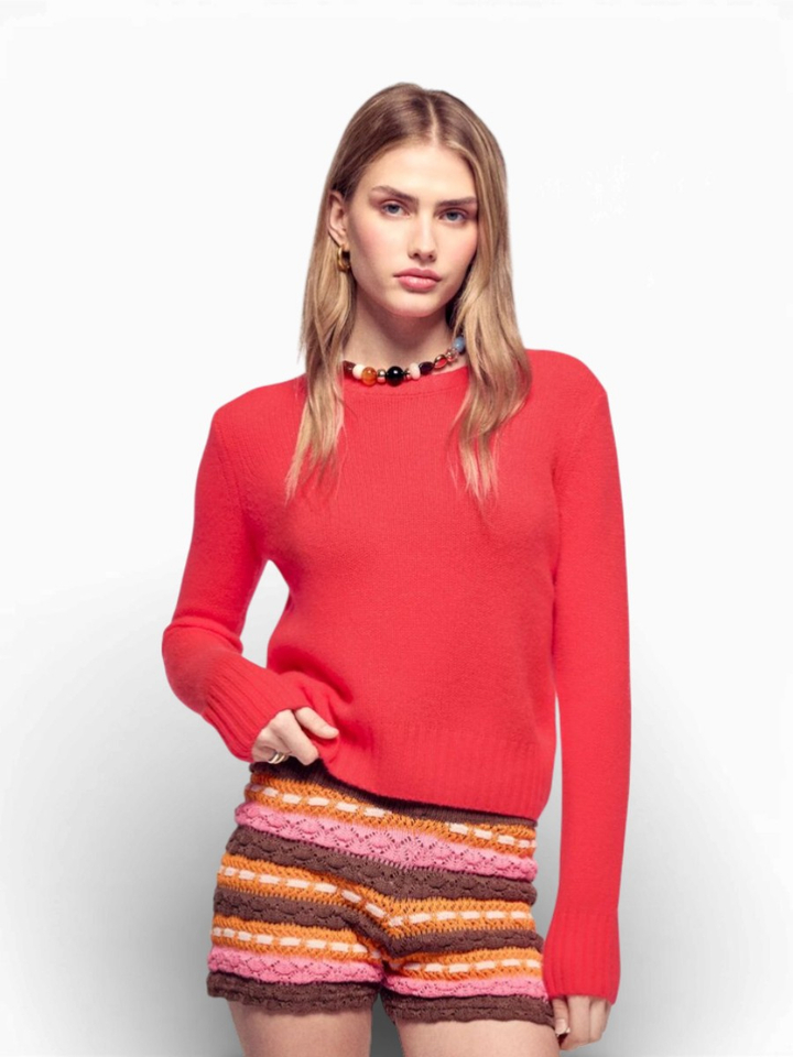 Koraalkleurige trui From Future