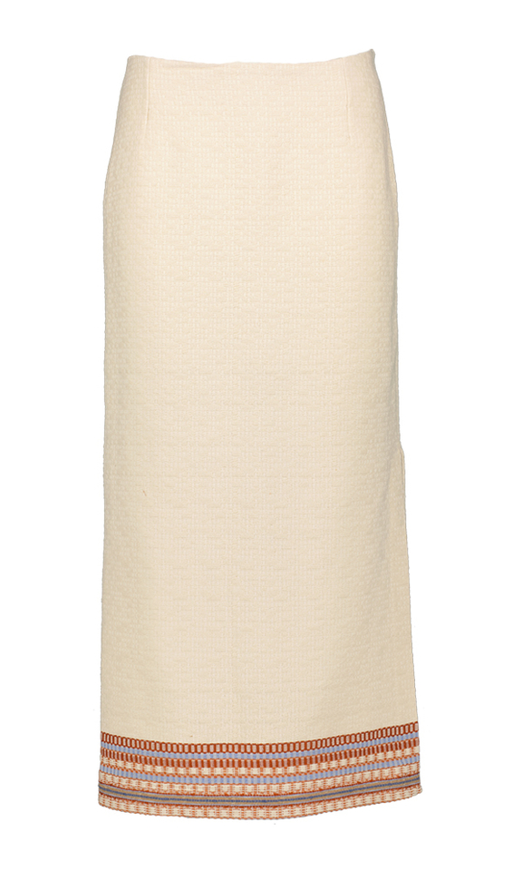 Witte lange rok Rochelle Rules The Label