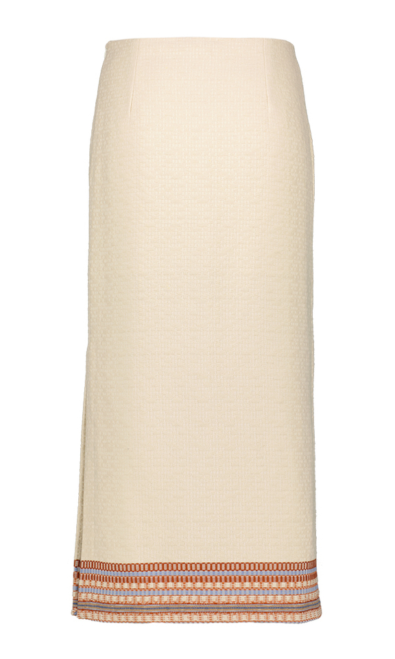 Witte lange rok Rochelle Rules The Label