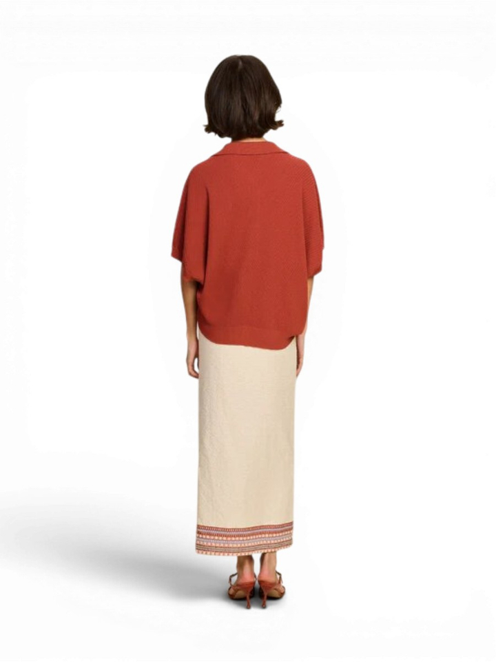 Witte lange rok Rochelle Rules The Label