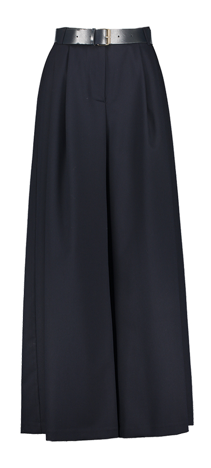 Blauwe lange broek met bijhorende riem Imperial