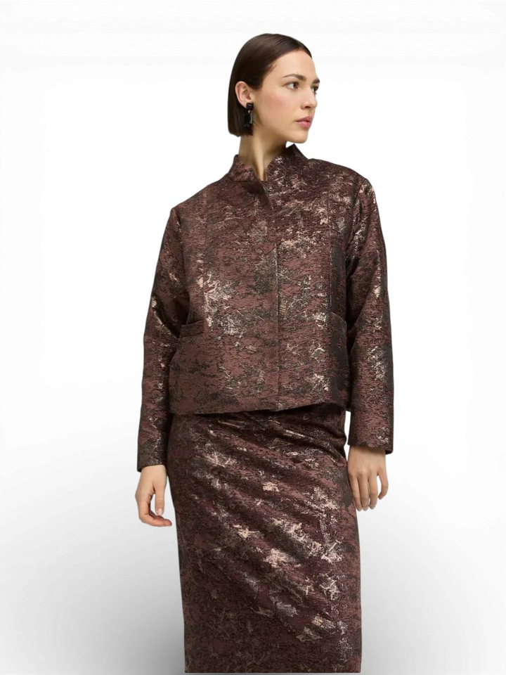 Bomberjasje in jacquard motief Billie Xandres