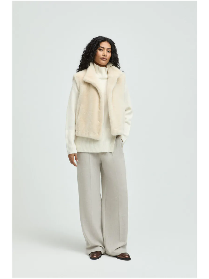 Beige bodywarmer Xandres