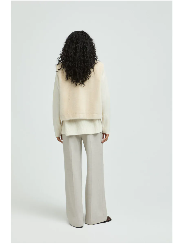 Beige bodywarmer Xandres