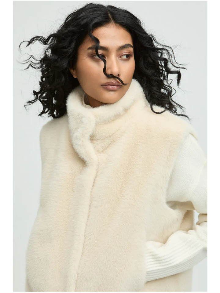 Beige bodywarmer Xandres