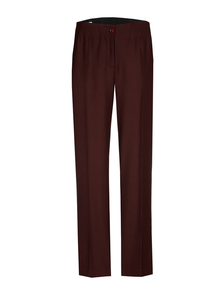 Bordeaux lange broek Polieter Xandres