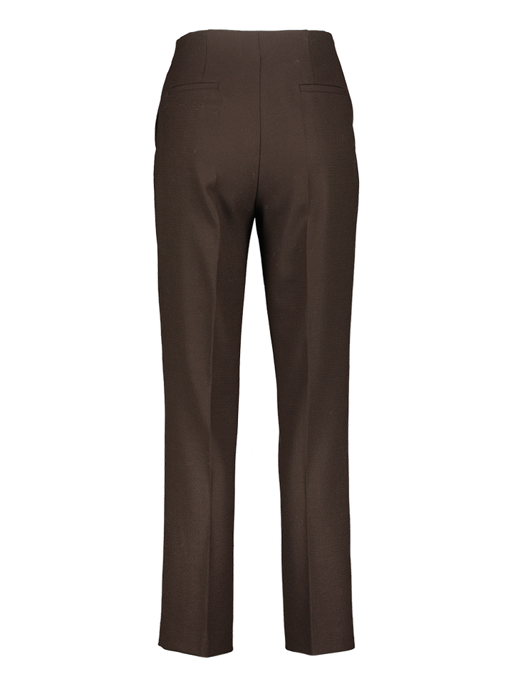 Bruine lange broek Polieter Xandres