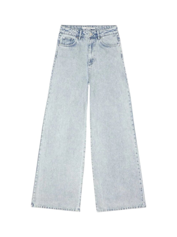 Lichtblauwe soepelvallene jeans Homage