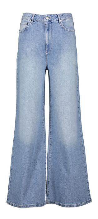 Blauwe loose jeans Homage