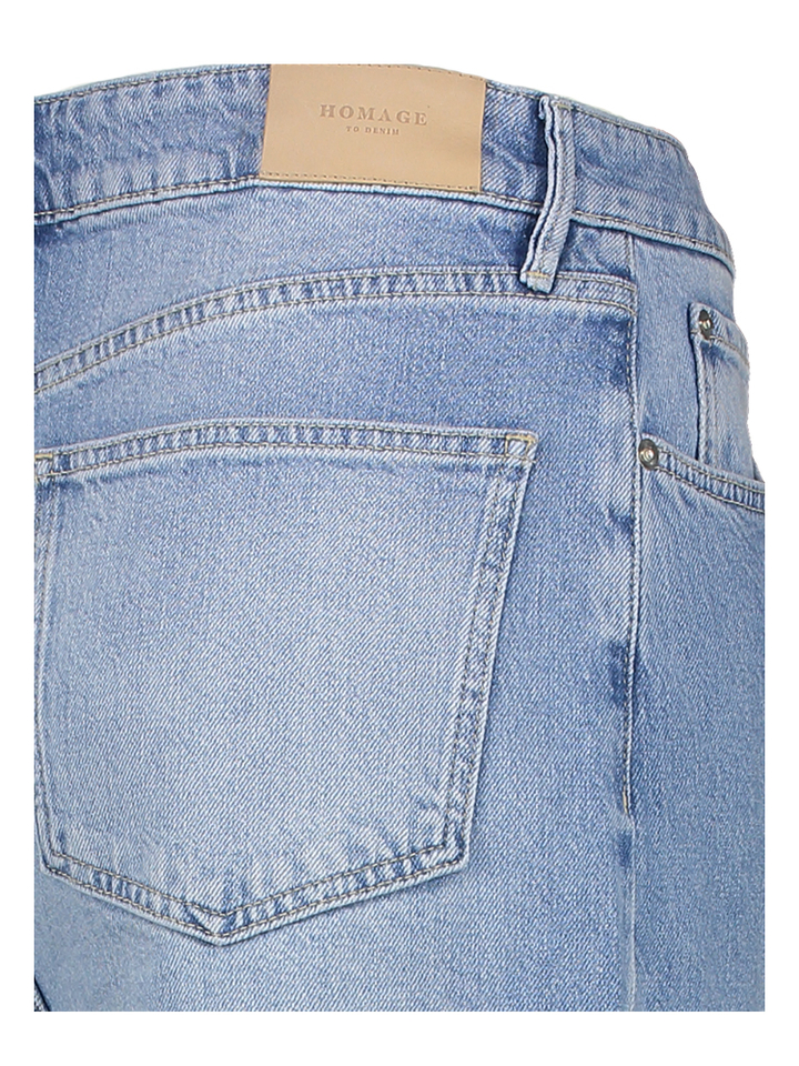 Blauwe loose jeans Homage