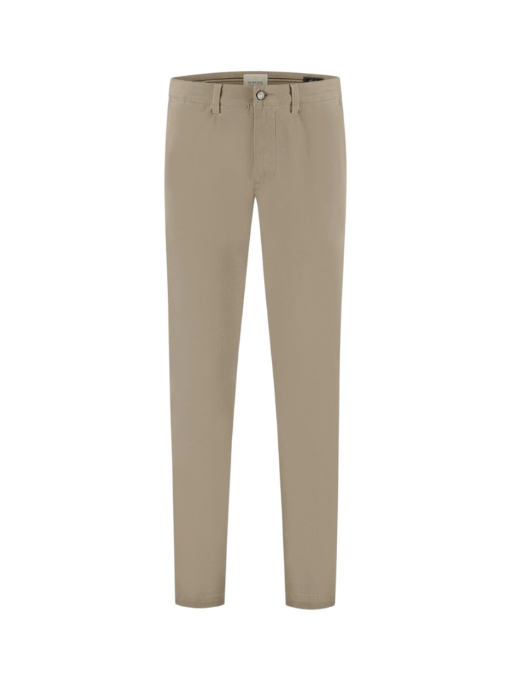 Beige geklede broek Marlon Dstrezzed