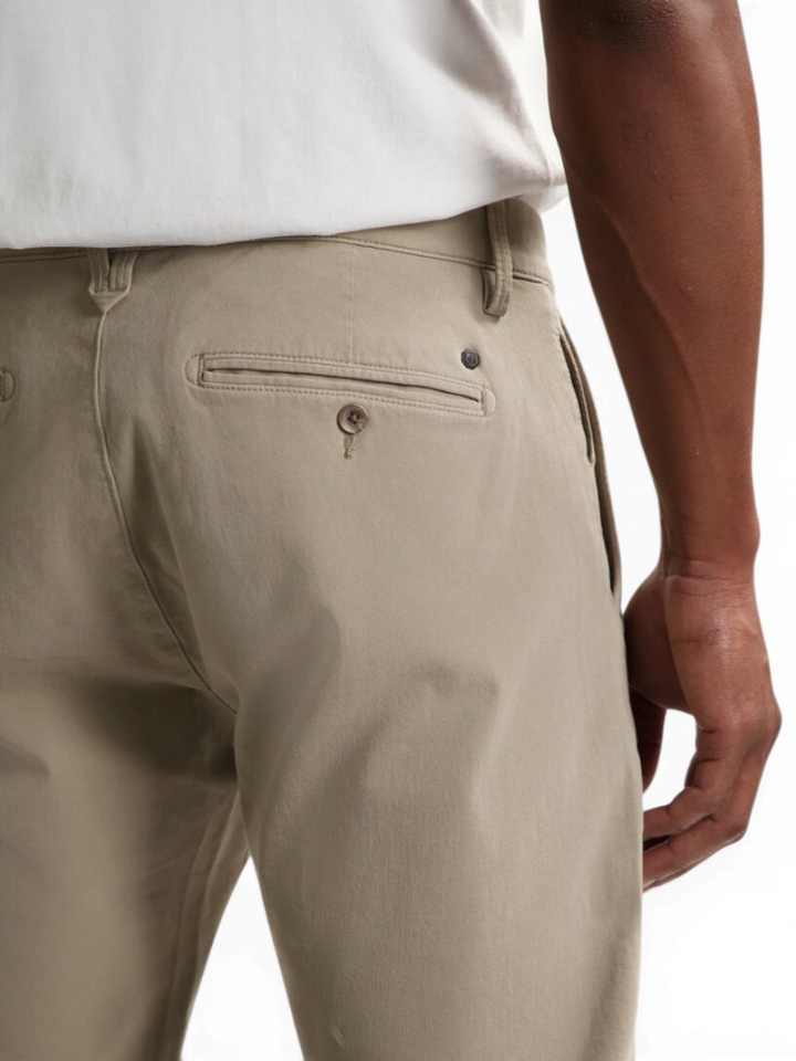 Beige geklede broek Marlon Dstrezzed