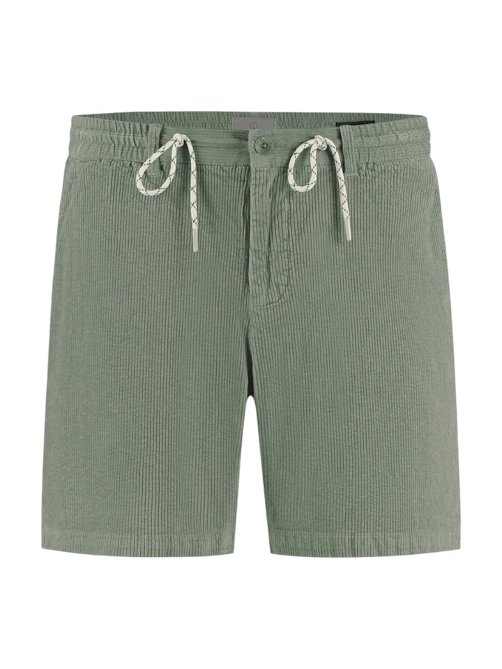 Groen ribfluwelen short Logan Dstrezzed