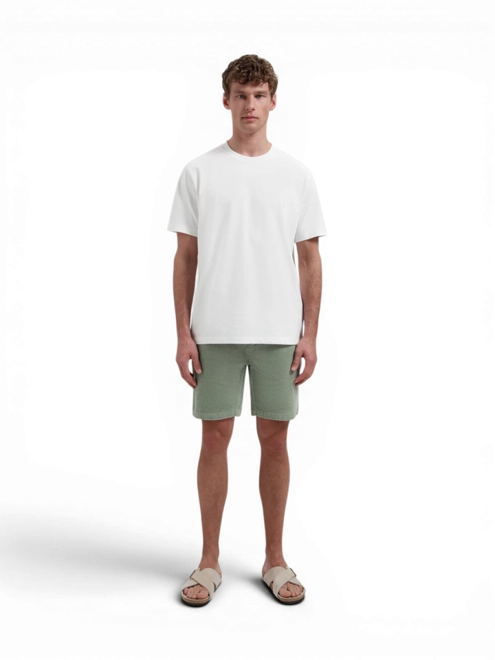 Groen ribfluwelen short Logan Dstrezzed