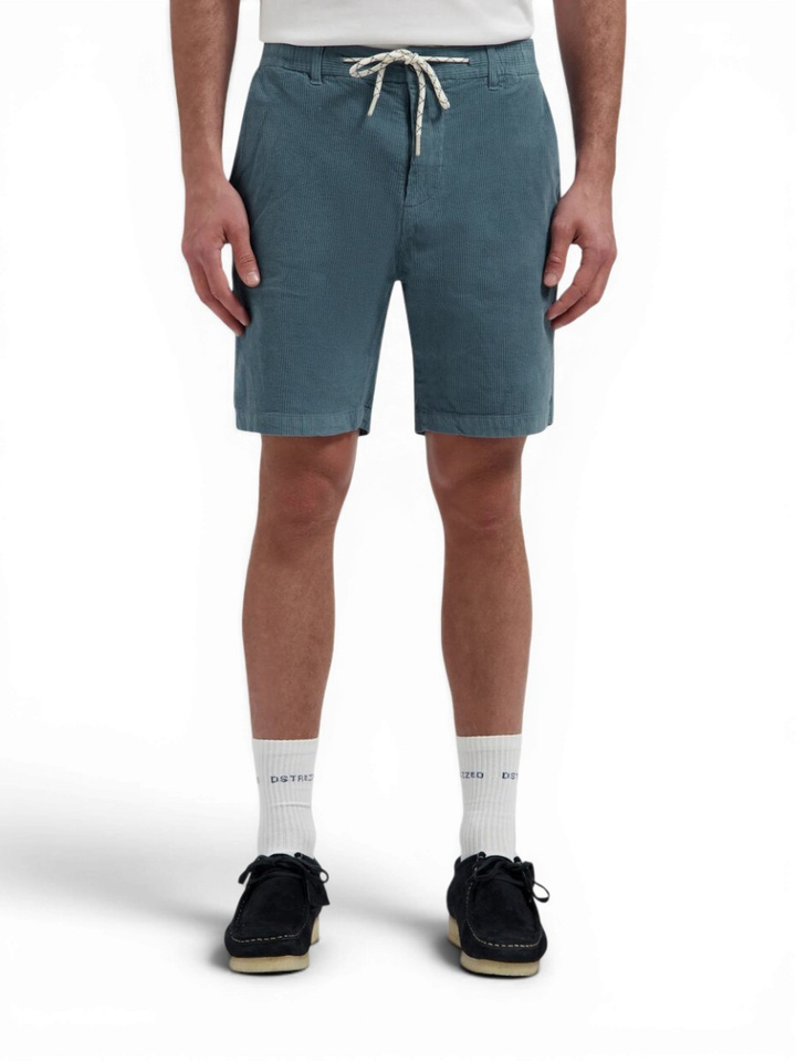 Petrol ribfluwlen short Logan Dstrezzed 