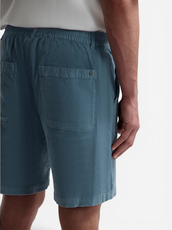 Petrol ribfluwlen short Logan Dstrezzed 