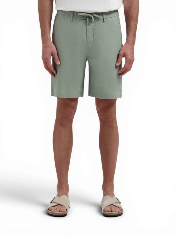 Kaki groene linnen short Dstrezzed