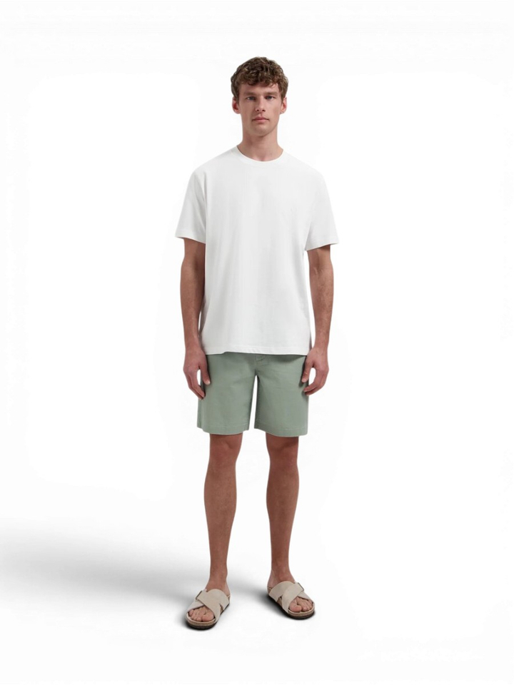 Kaki groene linnen short Dstrezzed