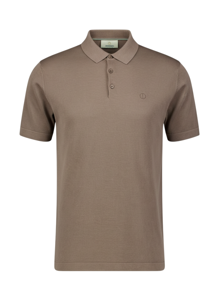 Donkerbruine polo Camilo Dstrezzed