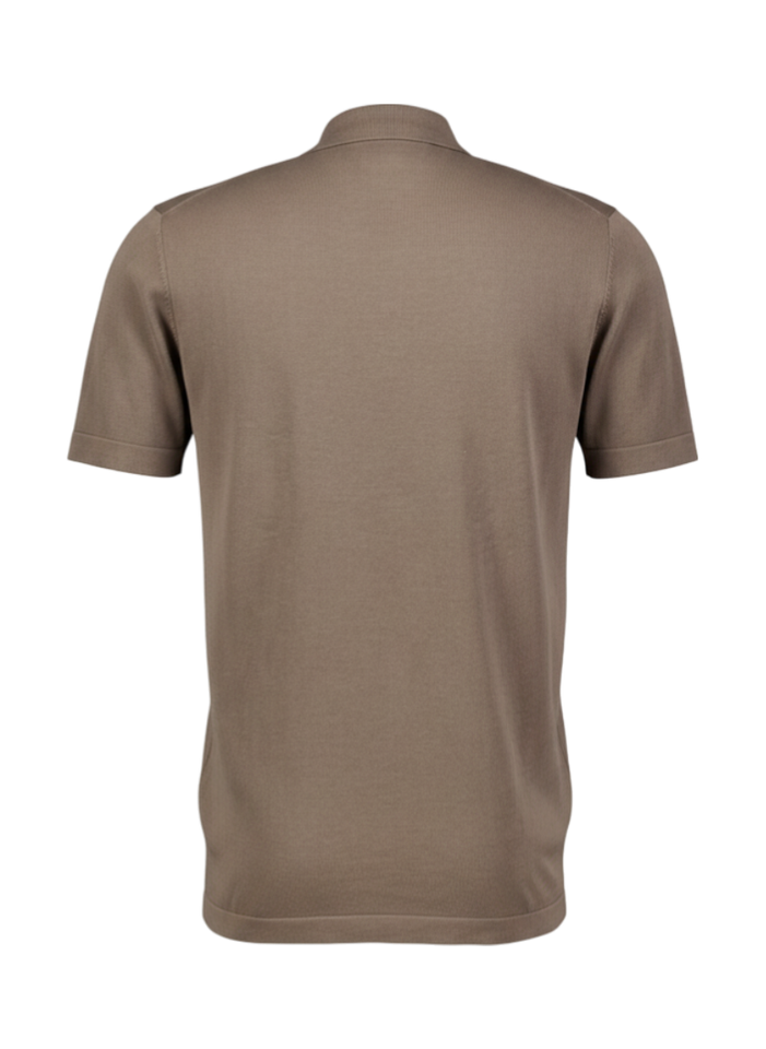 Donkerbruine polo Camilo Dstrezzed