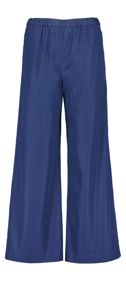 Marineblauwe loose fit broek Aspesi