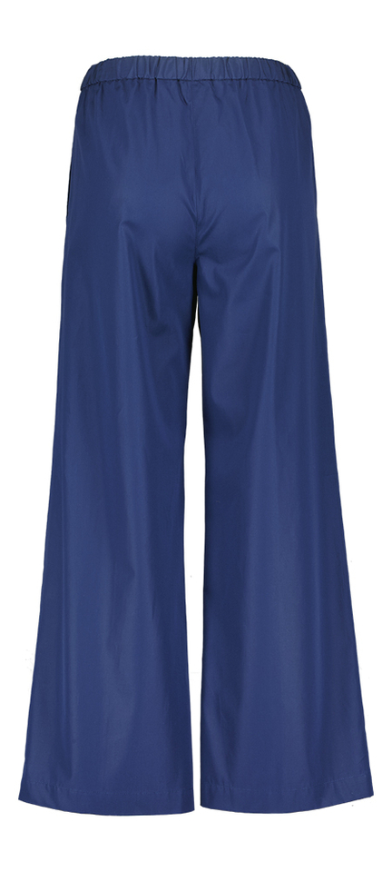 Marineblauwe loose fit broek Aspesi