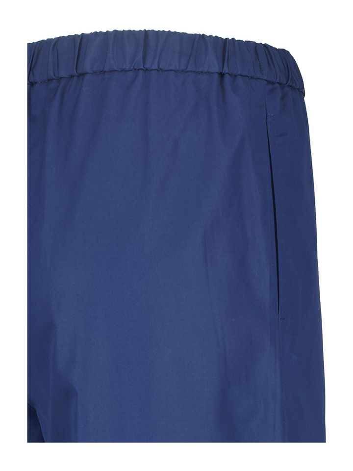 Marineblauwe loose fit broek Aspesi
