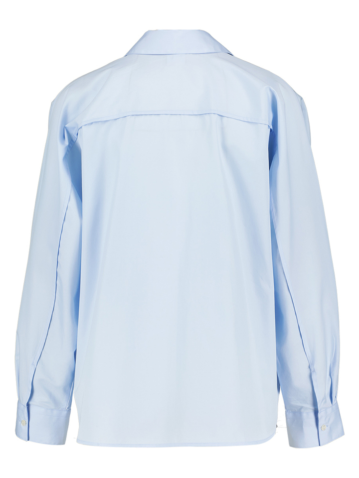 Blauwe bloes lange mouw Aspesi