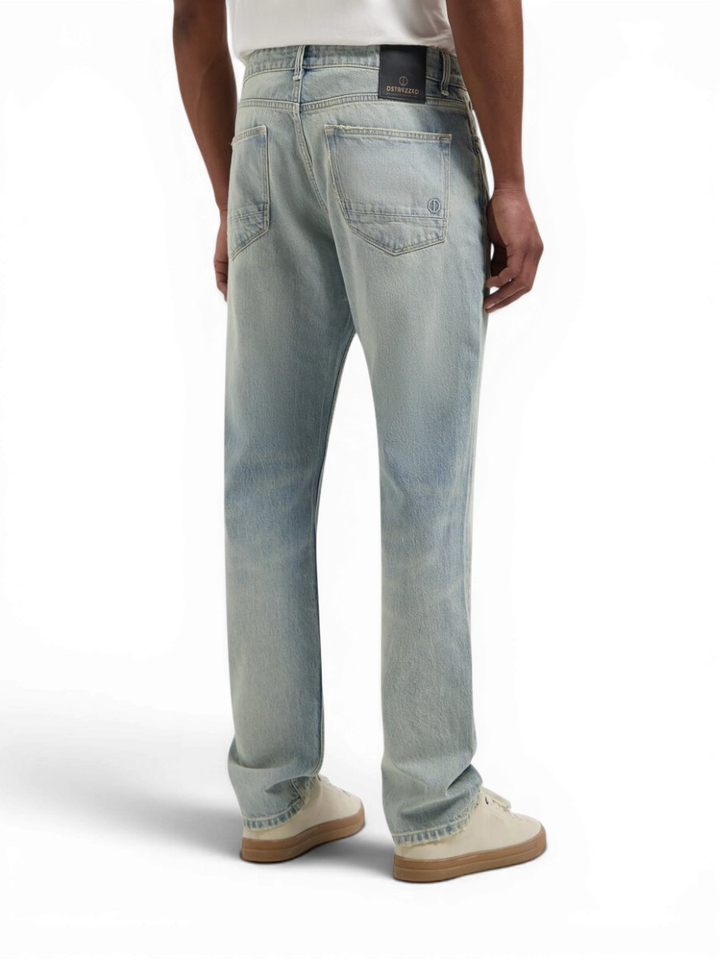 Blauwe slim fit jeans Dstrezzed