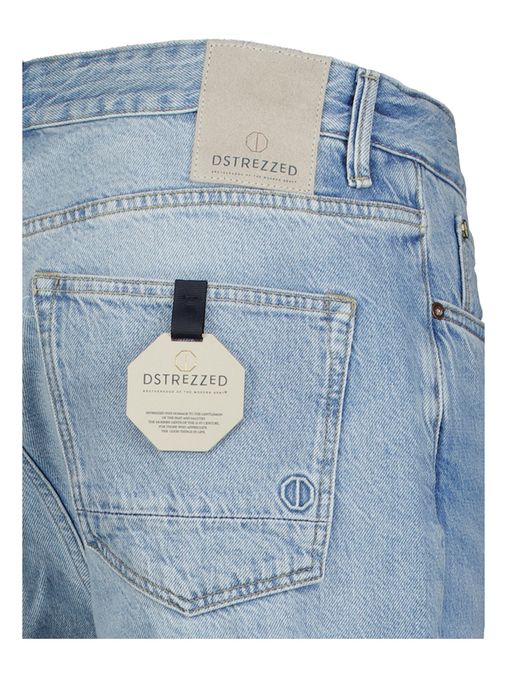 Blauwe tapered jeans Dstrezzed 