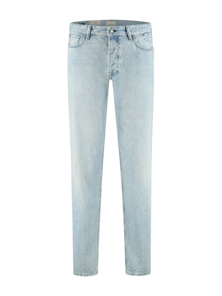 Blauwe tapered jeans Dstrezzed