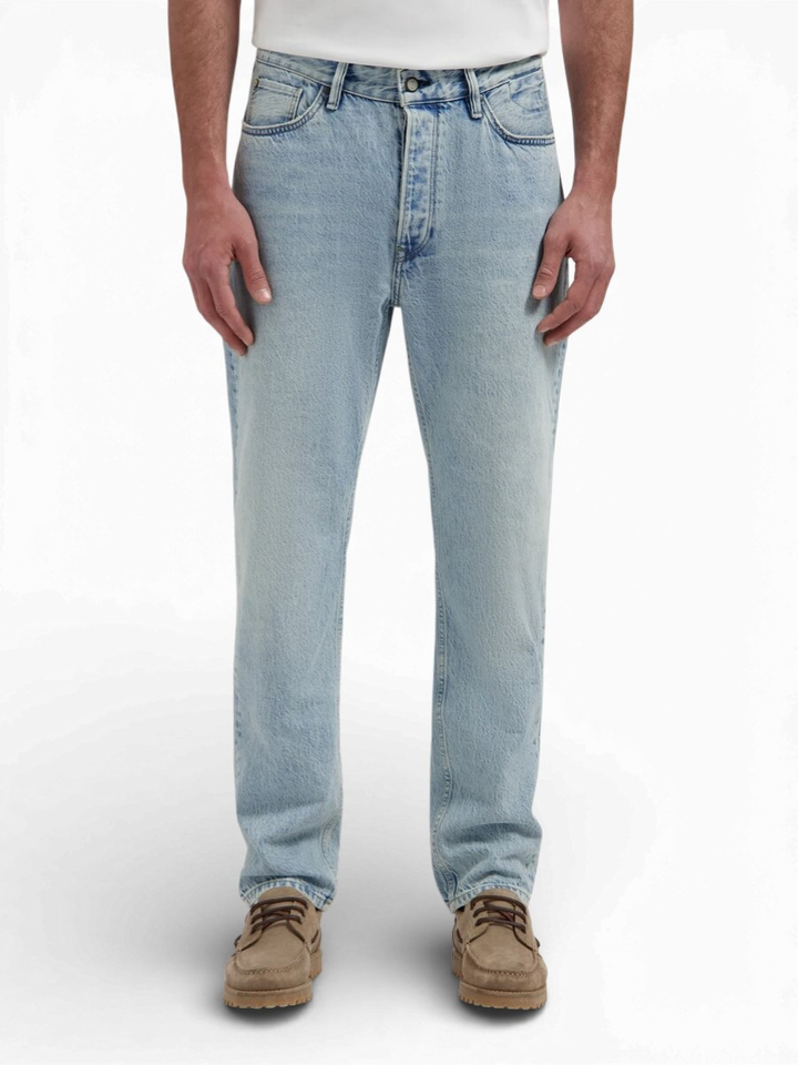 Blauwe tapered jeans Dstrezzed