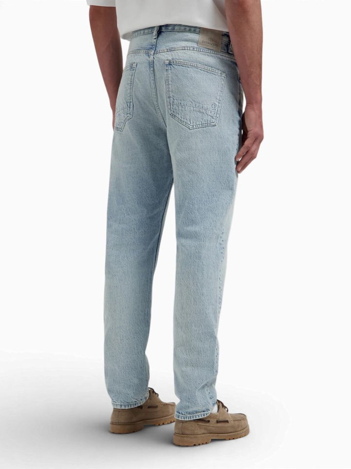 Blauwe tapered jeans Dstrezzed