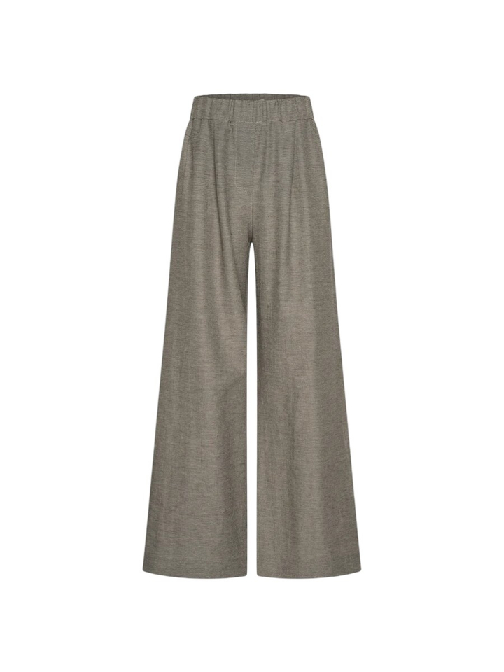 Grijze broek met licht motief By Bar 