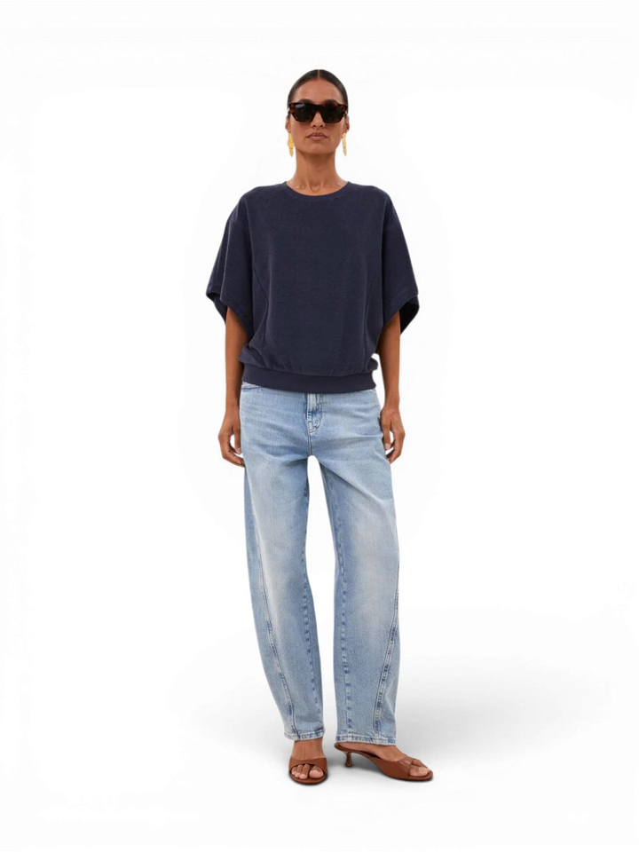 Blauwe loose fit jeans Begum By-Bar