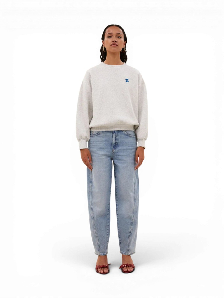 Blauwe loose fit jeans Begum By-Bar