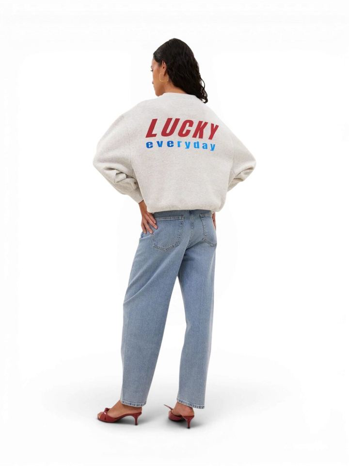 Blauwe loose fit jeans Begum By-Bar