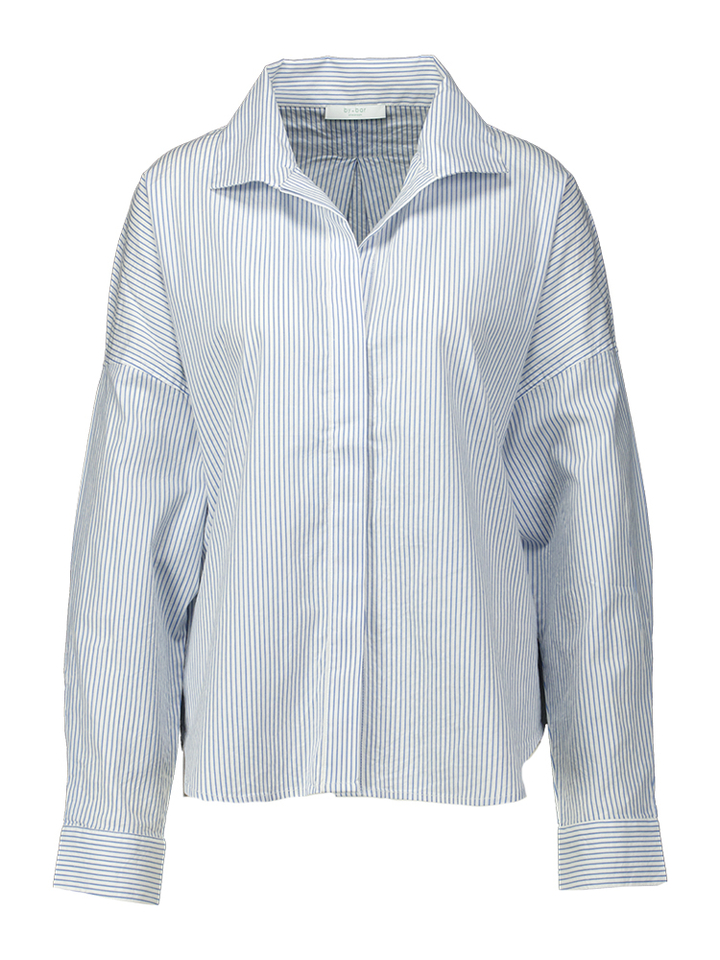 Wite bloes blauw gestreept Jule By Bar