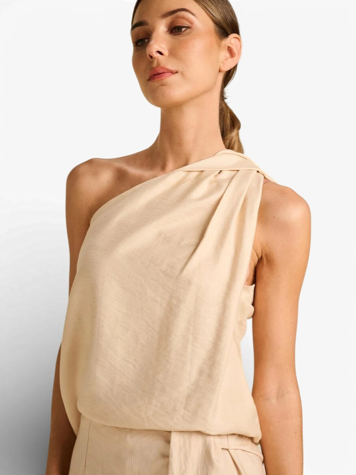Ecru casual top Lucy March23