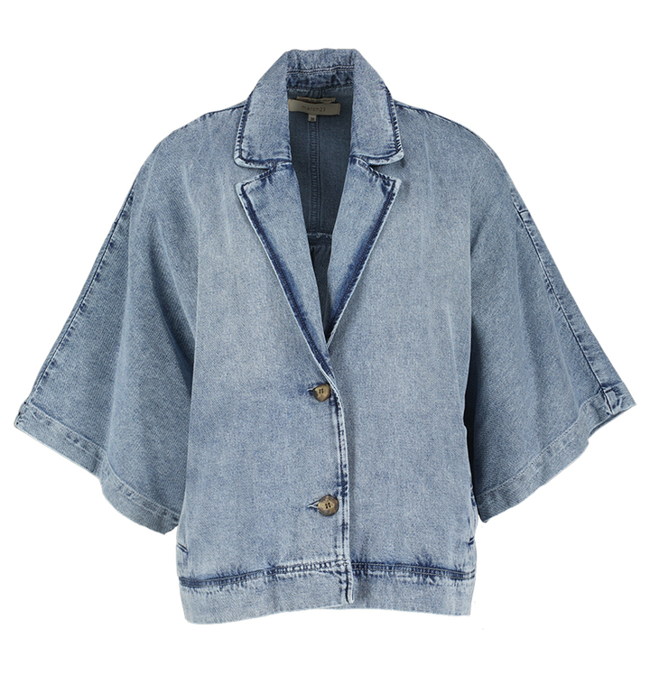 Blauwe jeansvest Equal March 23