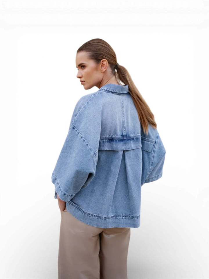 Blauwe jeansvest Equal March 23
