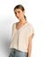 Creme kleurige oversized mouwloze cardigan Sublime March23