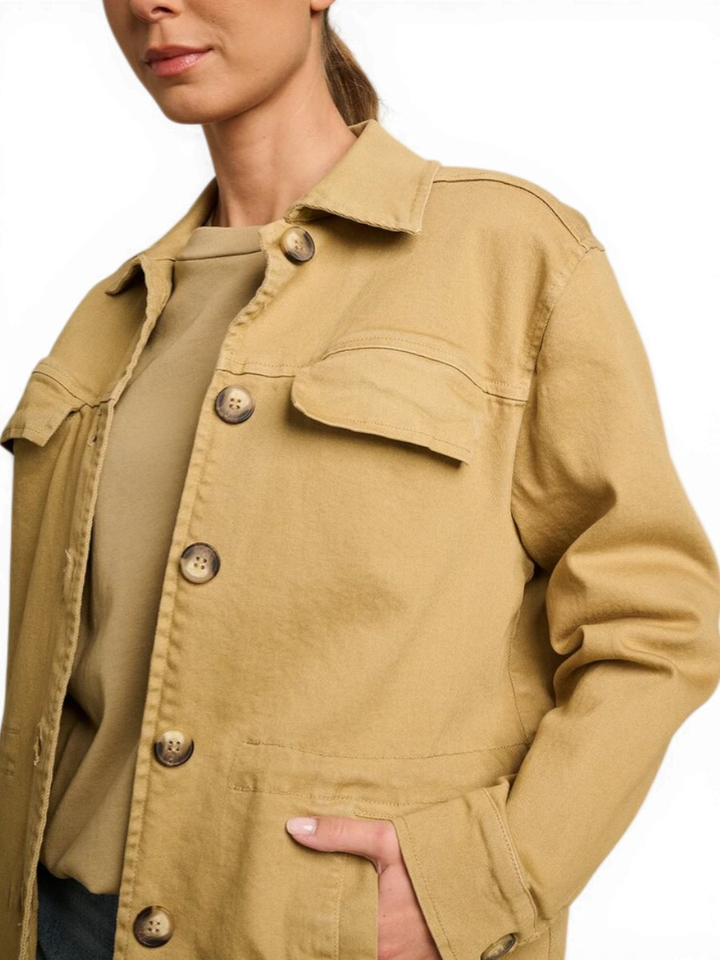 Groene korte vest Shiver March 23