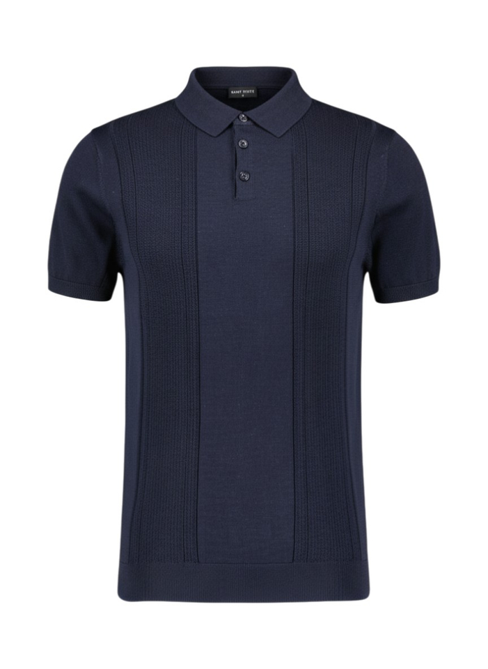 Donkerblauwe polo Friederich Saint Steve 
