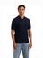 Donkerblauwe polo Friederich Saint Steve 
