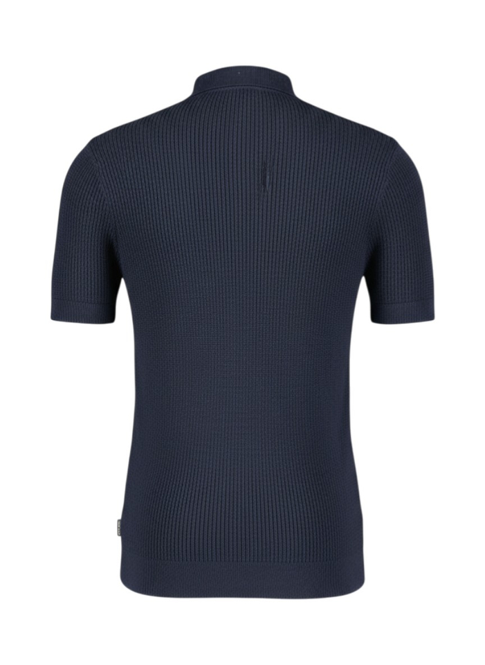 Donkerblauwe polo Sietse Saint Steve